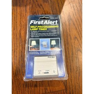 Vintage First Alert Self-Programming Lamp Timer LS530 -by Pittway